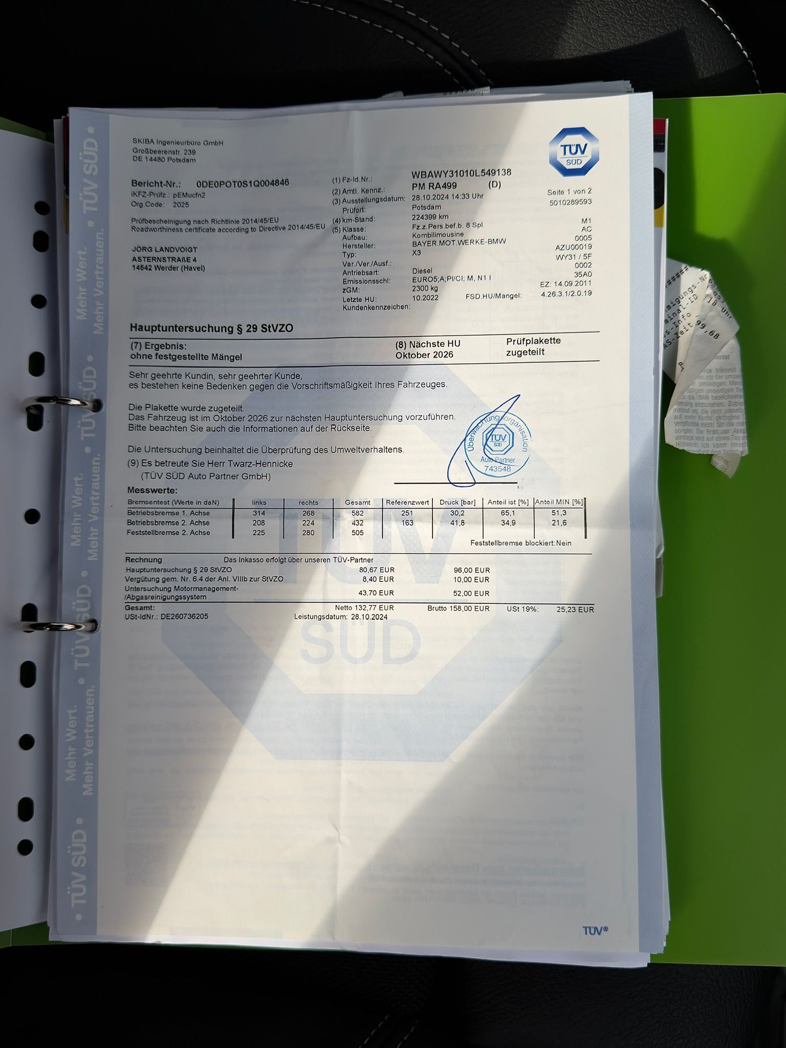 
								BMW X3 2.0D 135KW M-SPORTPAKET full									